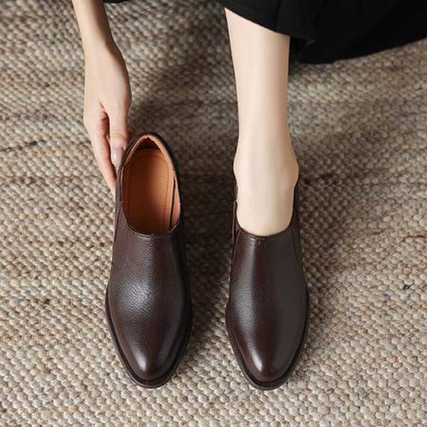 Handcrafted Luxury Leather Women’s Shoes: A Symphony of Elegance and Quality(Easn2018a1903)