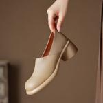 Exquisite Handcrafted Leather Women's Shoes for Elegant Luxury(Easn2018a1923)