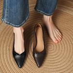 Handcrafted Luxury Leather Women’s Shoes: Elegance in Every Stitch(Easn20182335)