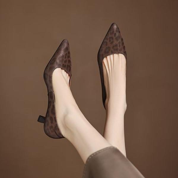 Handcrafted Genuine Leather Women’s Shoes: Exquisite Elegance & Luxury(Easn20182333)