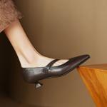 Exquisite Handcrafted Leather Women's Shoes: Luxury, Elegance, and Artistry(Easn20182353)