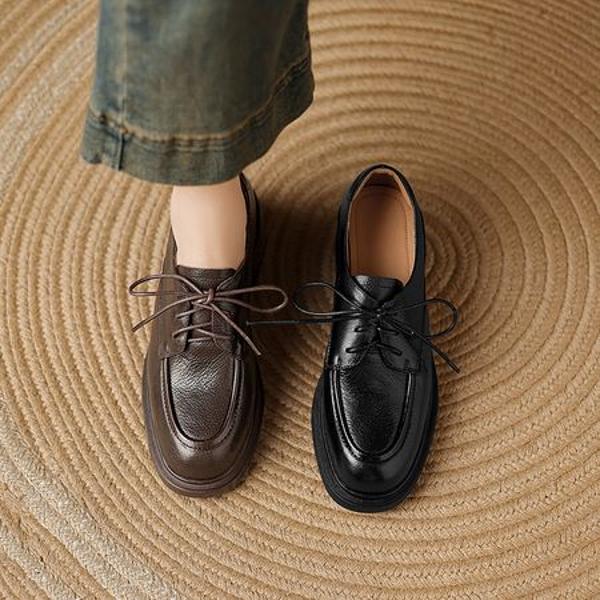 Handcrafted Luxury Leather Women's Shoes for Elegance(Easn20182372)