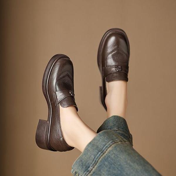 Handcrafted Leather Women’s Shoes: Elegance Meets Luxury(Easn20182376)