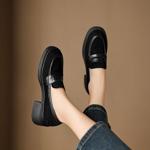 Handcrafted Luxury Leather Women's Shoes Elegance(Easn20182373)