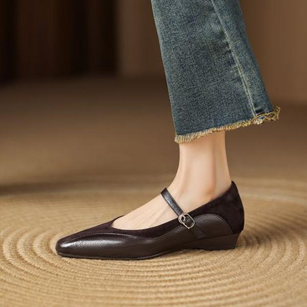 Exquisite Handcrafted Leather Women's Shoes for Elegant Luxury(Easn20182338)