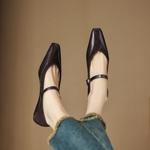 Exquisite Handcrafted Leather Women's Shoes for Elegant Luxury(Easn20182338)