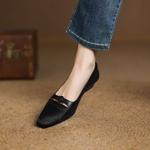 Luxury Handcrafted Genuine Leather Women's Shoes(Easn20182350)