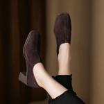 Elegant Handcrafted Genuine Leather Women's Shoes—Luxury Quality(Easn20182382)