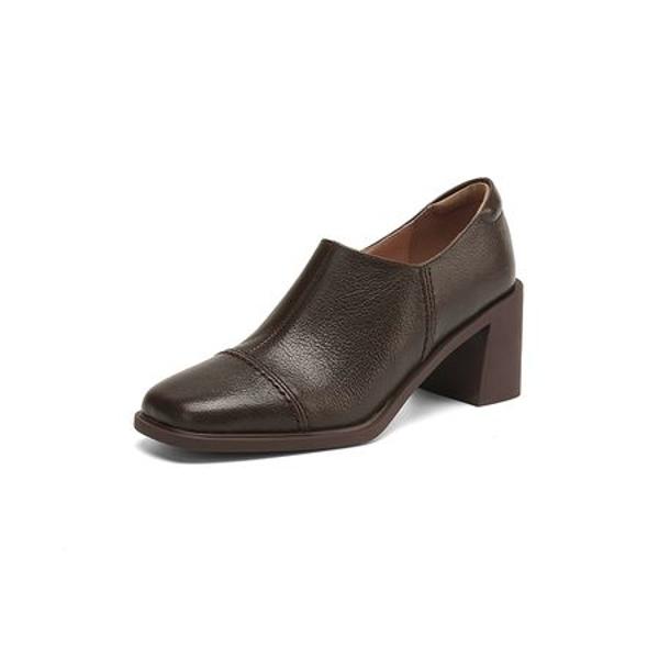 Handcrafted Luxury Leather Women’s Shoes for Elegant Style(Easn20182366)