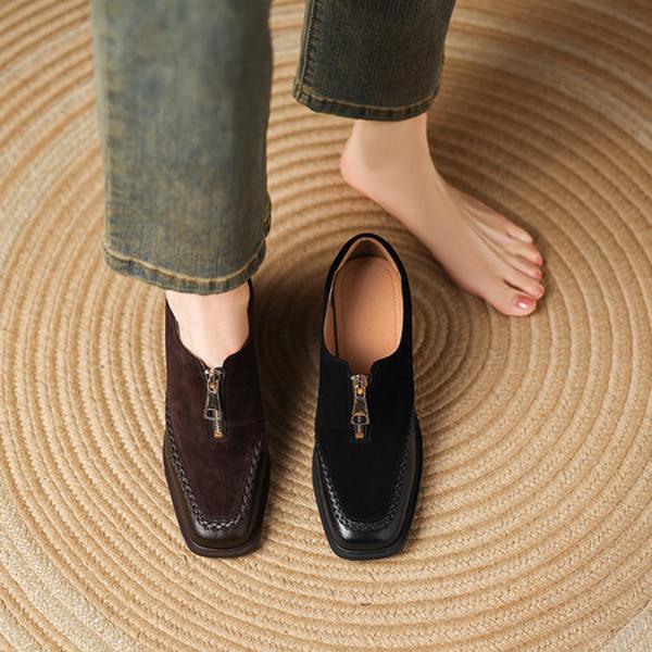 Handcrafted Luxury Leather Women's Shoes: Elegant Quality and Artistry(Easn20182387)