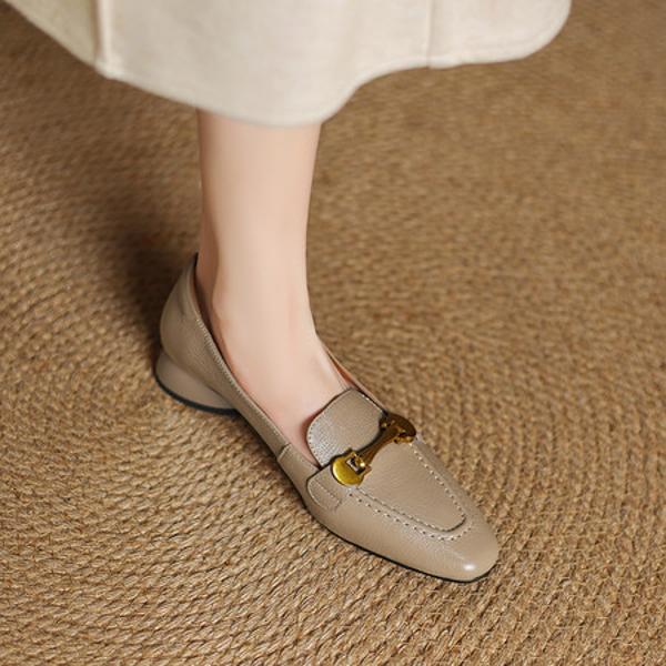 Exquisite Handcrafted Leather Women's Shoes: Luxury & Elegance(Easn20182388)