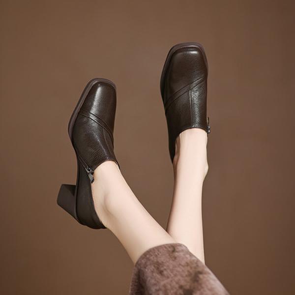 Exquisite Handcrafted Leather Women's Shoes: Luxurious, Elegant, and Artisan Quality(Easn20182365)