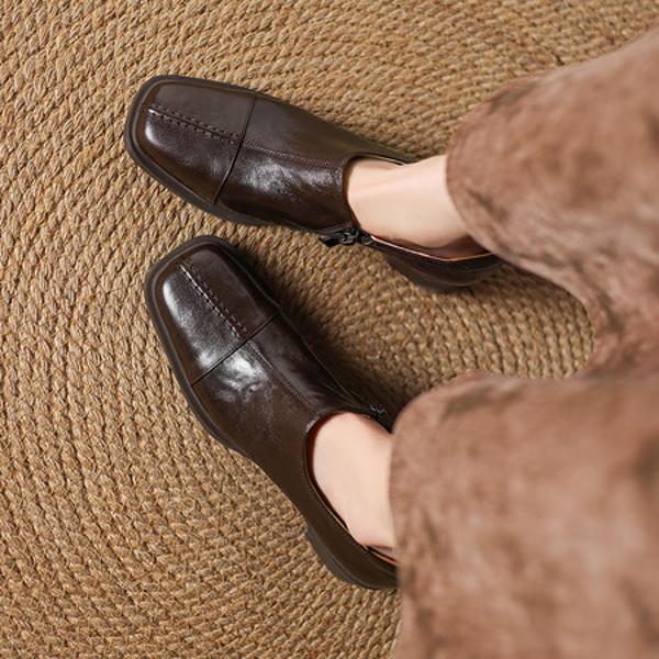 Handcrafted Luxurious Leather Shoes for Exquisite Elegance(Easn20182368)