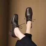 Exquisite Handmade Genuine Leather Women's Shoes: Luxury Craftsmanship & Elegance(Easn20182386)