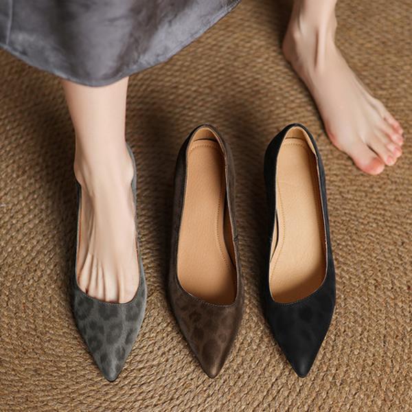 Exquisite Handcrafted Genuine Leather Women's Shoes - Luxurious Elegance Redefined(Easn20182395)