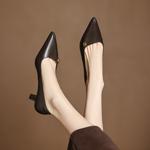 Handcrafted Luxury Genuine Leather Women's Shoes: Elegance in Every Stitch(Easn20182508)