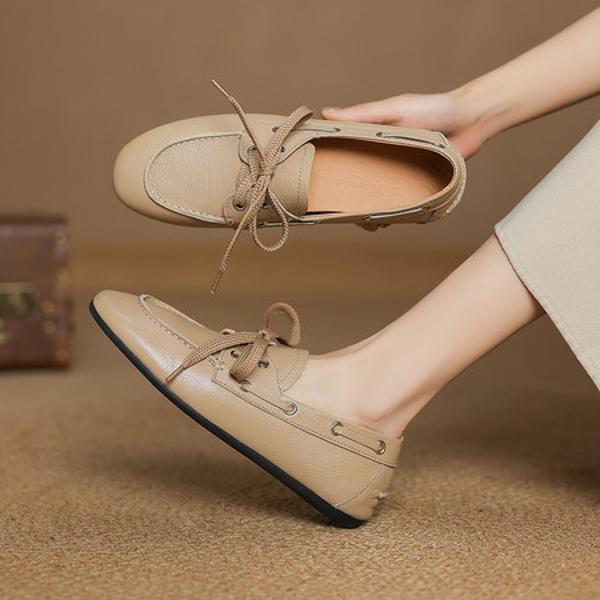 Handcrafted Luxury Leather Women's Shoes: Elegance in Every Artisanal Detail(Easn20182391)