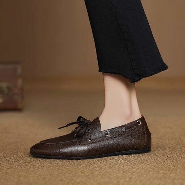 Handcrafted Luxury Leather Women's Shoes: Elegance in Every Artisanal Detail(Easn20182391)