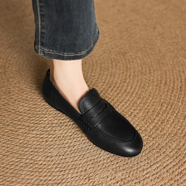 Exquisite Handcrafted Leather Women's Shoes: Elegance Meets Luxury Craftsmanship(Easn20182389)