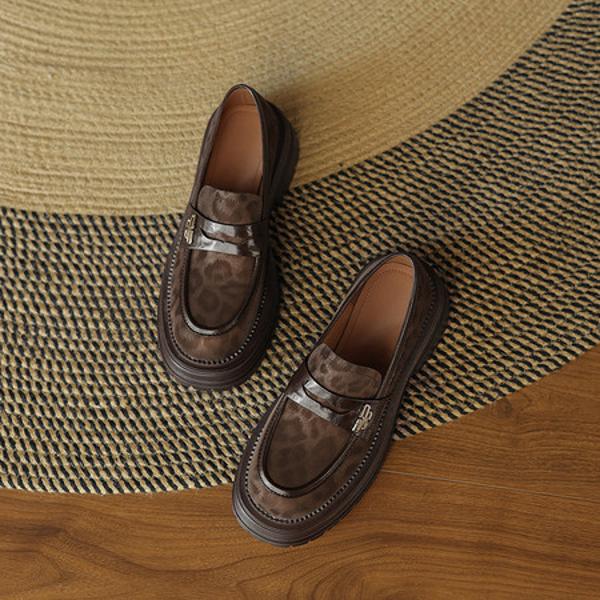 Elegantly Crafted Luxury Leather Handcrafted Women's Shoes(Easn20182515)