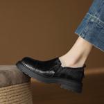 Elegantly Crafted Genuine Leather Handmade Women's Shoes for Luxe Chic Style(Easn20182519)