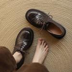 Elegantly Crafted Genuine Leather Handcrafted Women's Shoes(Easn20182518)