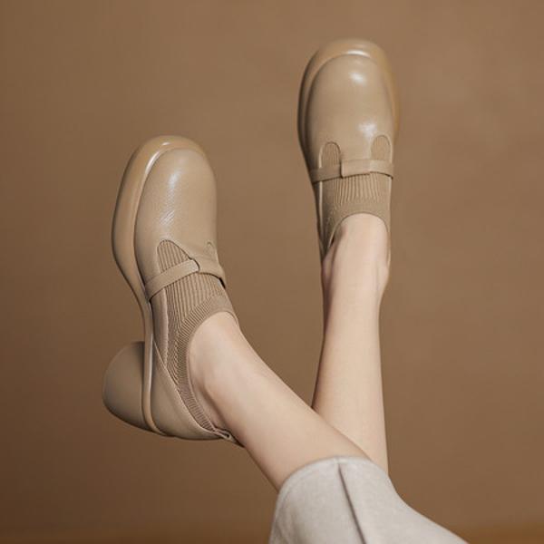 Handcrafted Genuine Leather Women’s Shoes - Luxurious Elegance(Easn20182510)