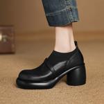 Handcrafted Genuine Leather Women’s Shoes - Luxurious Elegance(Easn20182510)