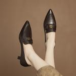 Handcrafted Luxury Leather Women's Shoes - Elegance Redefined(Easn20182533)