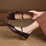 Handcrafted Luxury Leather Women's Shoes - Elegance Redefined(Easn20182539)