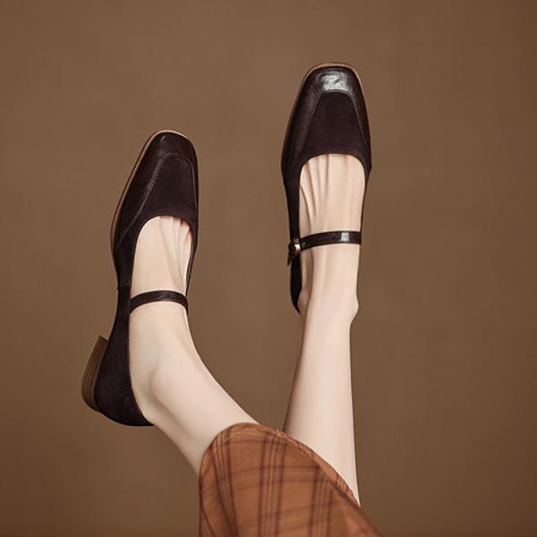 Handcrafted Luxury Leather Women's Shoes - Elegance Redefined(Easn20182539)