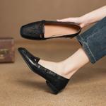 Handcrafted Luxury Leather Women's Shoes: Elegance Redefined(Easn20182552)