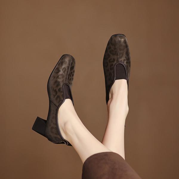 Exquisite Handmade Leather Women's Shoes: Luxury Meets Elegance(Easn20182572)