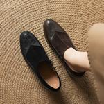 Handcrafted Luxury Genuine Leather Women's Shoes - Elegant Artisan Craftsmanship(Easn20182569)