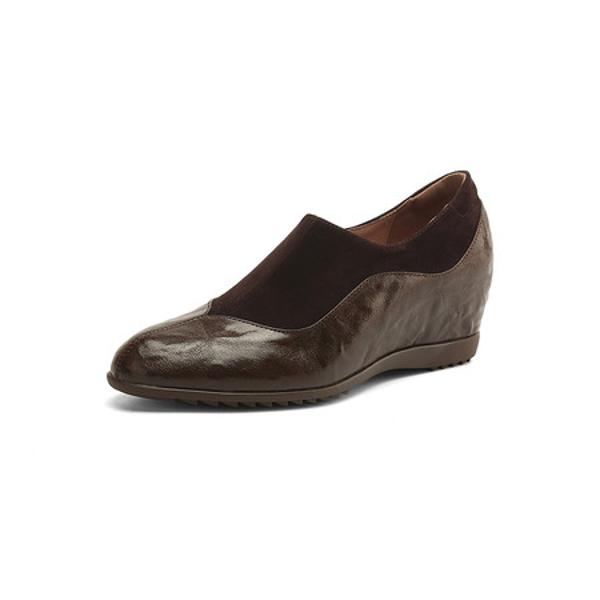 Handcrafted Luxury Genuine Leather Women's Shoes - Elegant Artisan Craftsmanship(Easn20182569)