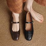 Handcrafted Leather Women's Shoes: Elegance Redefined(Easn20182551)