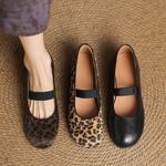 Exquisite Handmade Leather Women's Shoes: Luxurious Elegance(Easn20182563)