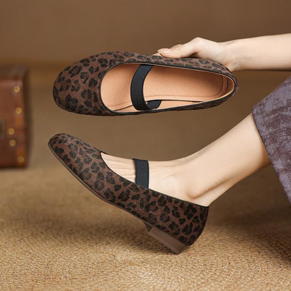 Exquisite Handmade Leather Women's Shoes: Luxurious Elegance(Easn20182563)