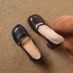 Handcrafted Leather Pumps: Luxurious Elegance Awaits(Easn20182559)