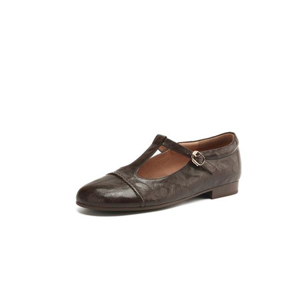 Handcrafted Leather Women’s Shoes: Luxurious Elegance(Easn20182565)