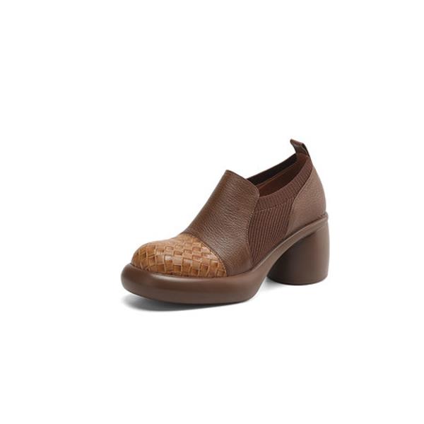 Handcrafted Luxury Leather Women's Shoes: Timeless Elegance & Superior Craftsmanship(Easn20182573)