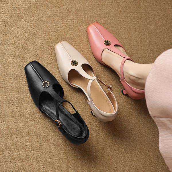 Exquisite Artisan Leather Women's Shoes: Elegance Redefined(Easn20183006)