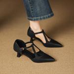 Exquisite Handmade Leather Women's Shoes: Luxury Craftsmanship & Timeless Elegance(Easn20183009)