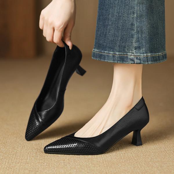 Exquisite Handcrafted Leather Women’s Shoes: Luxury and Elegance Redefined(Easn20183015)