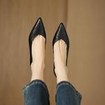 Luxurious Handcrafted Leather Women's Shoes - Elegance Redefined(Easn20183013)