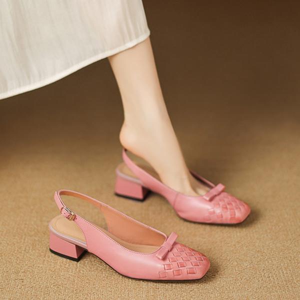 Exquisite Handcrafted Leather Women's Shoes: Elegance Redefined(Easn20183017)