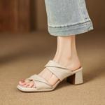 Handcrafted Luxury Leather Women's Shoes: Timeless Elegance in Every Stitch(Easn20182715)