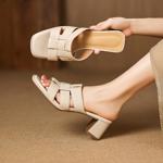 Exquisite Handcrafted Leather Women's Shoes: Luxurious Elegance and Superior Craftsmanship(Easn20182716)