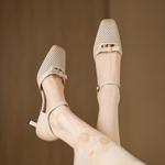 Handcrafted Leather Ladies' Shoes: Luxurious Elegance in Every Stitch(Easn20183011)