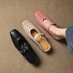 Exquisite Handcrafted Leather Heels: Luxurious Elegance Awaits(Easn20183027)